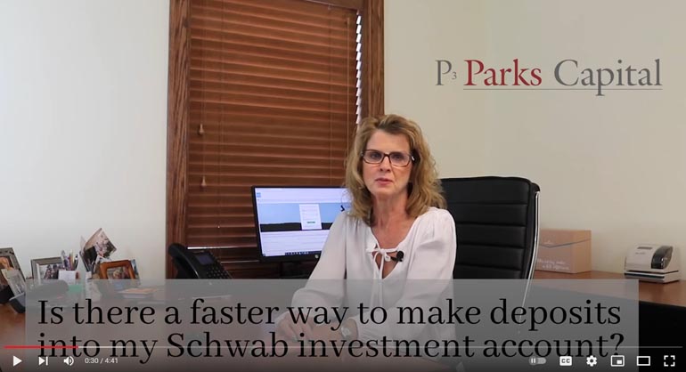 Make Deposits Into Your Schwab Investment Accounts